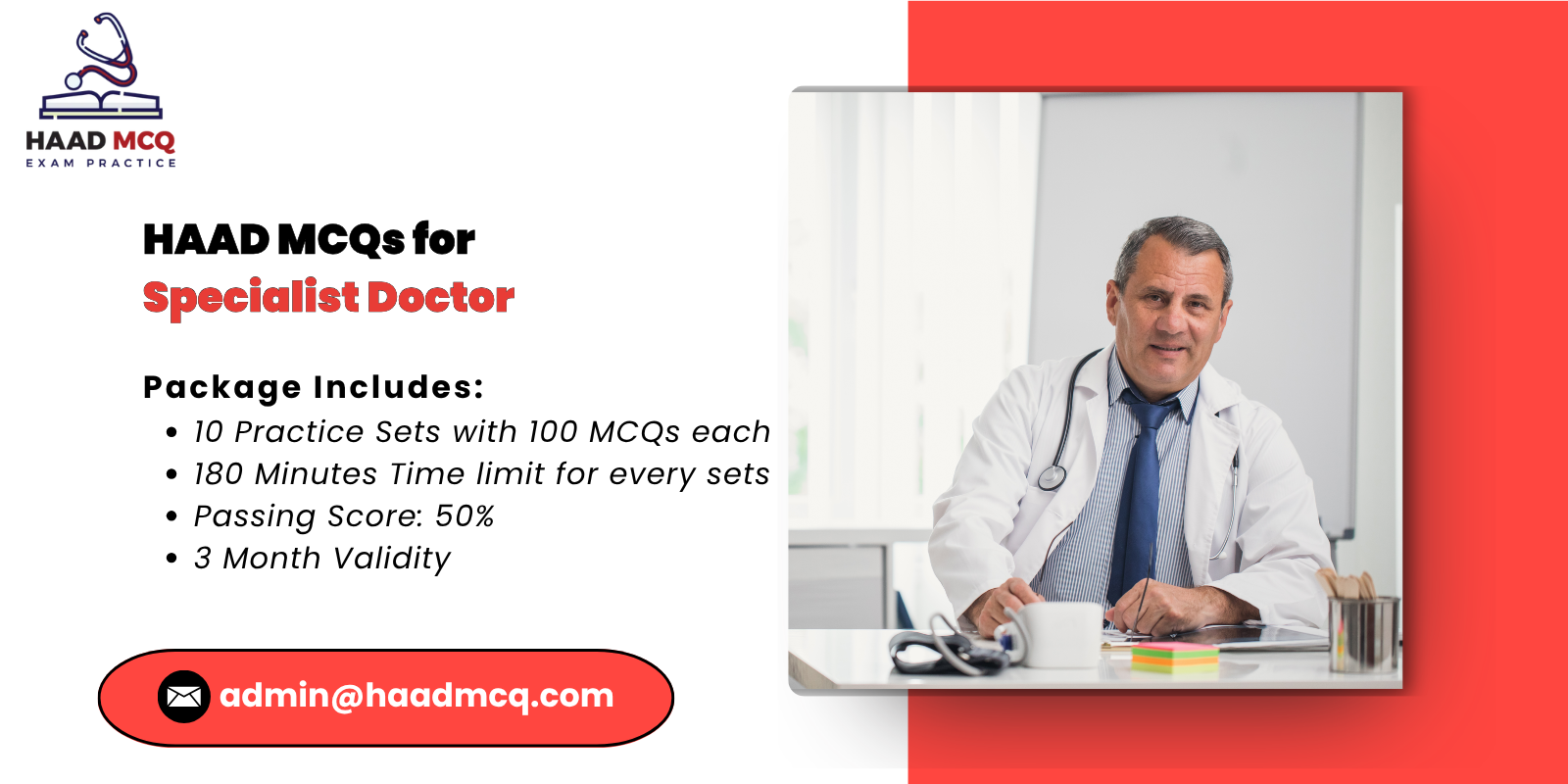 HAAD MCQs for specialist doctor