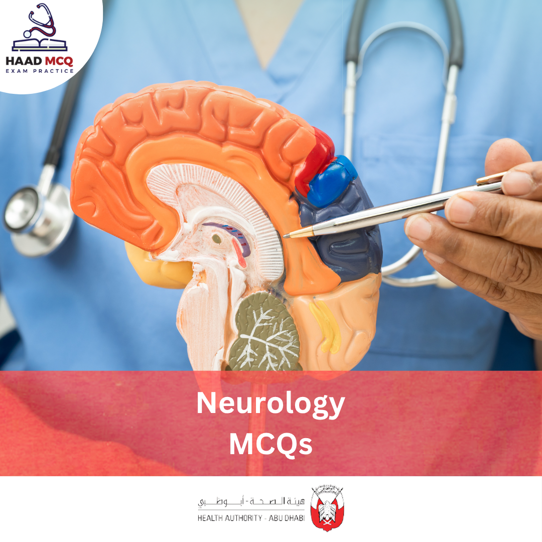 HAAD Neurology MCQs