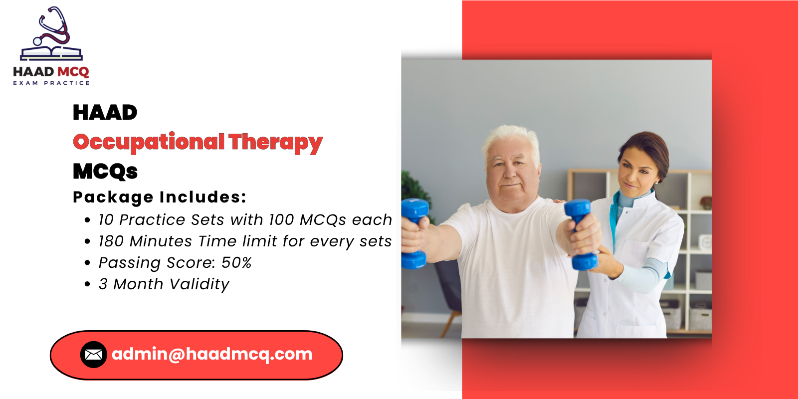 HAAD Occupational Therapy MCQs