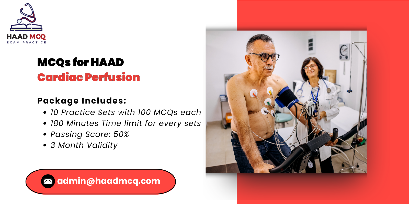 MCQs for HAAD Cardiac Perfusion