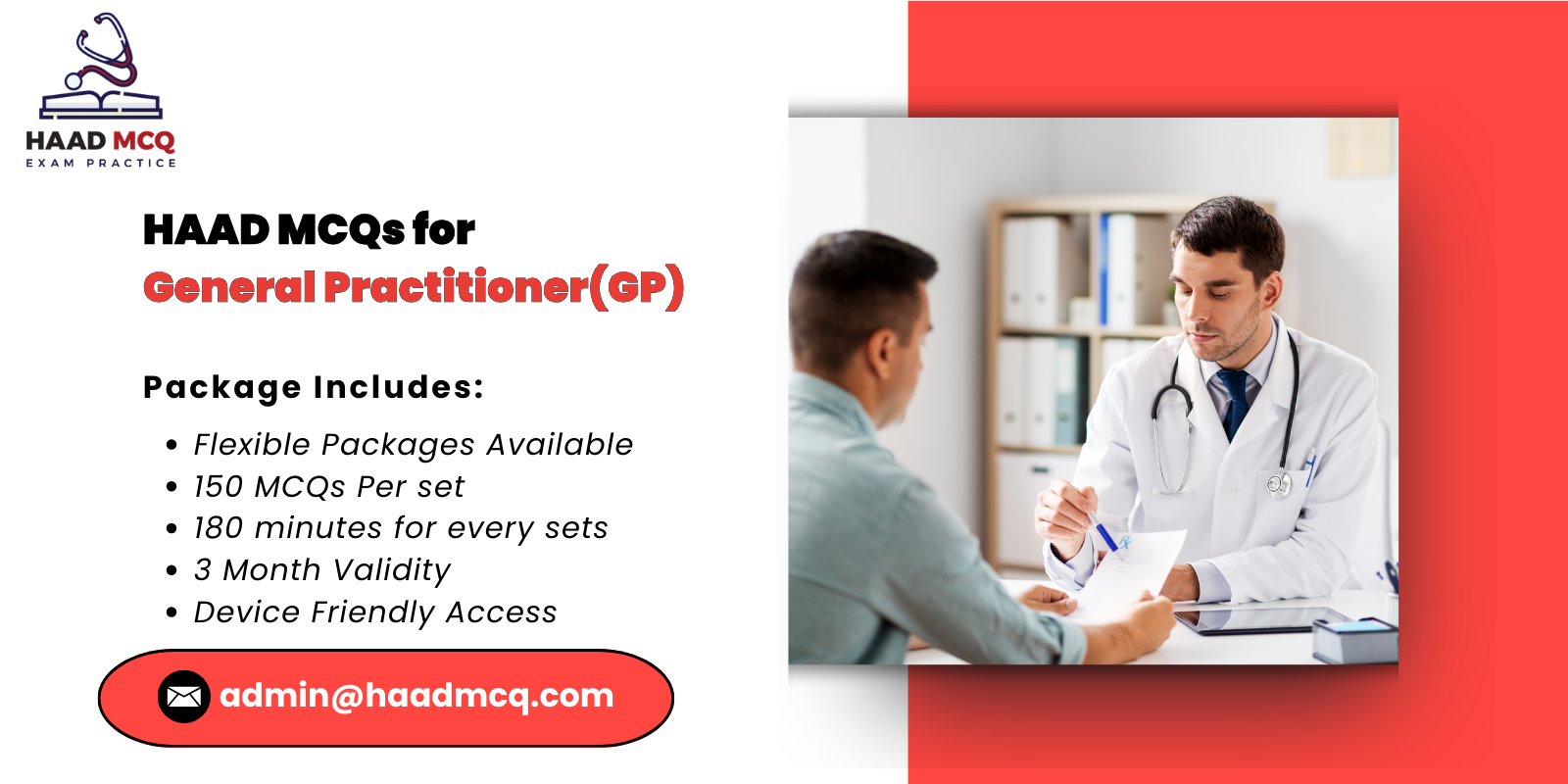 HAAD MCQs for General Practitioner(GP)