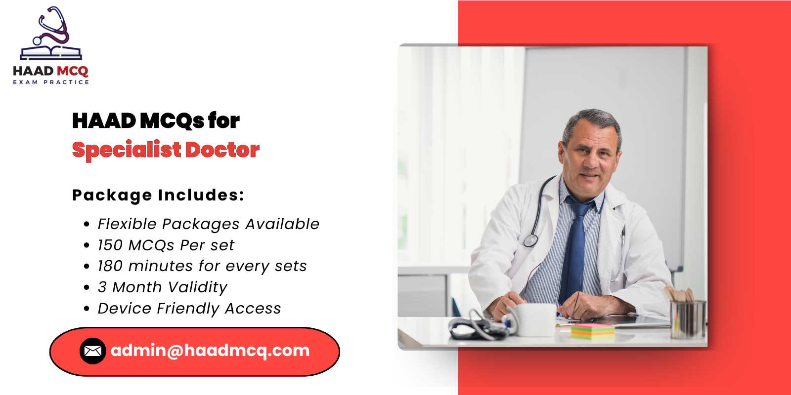 HAAD MCQs for Specialist Doctor