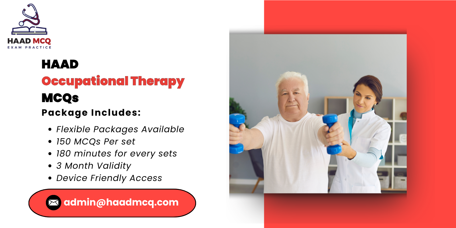HAAD Occupational Therapy MCQs