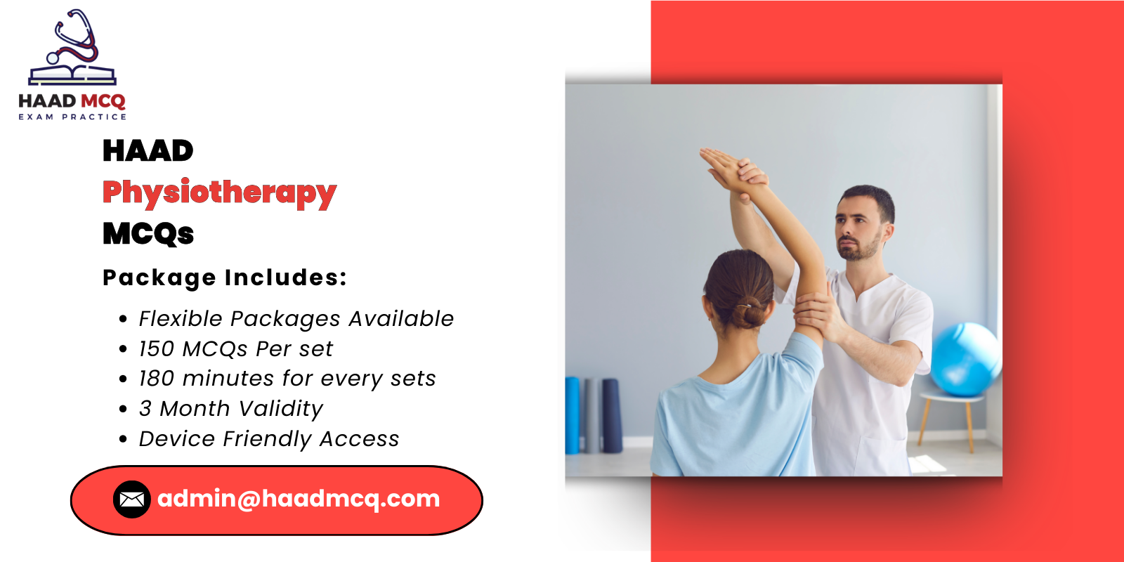 HAAD Physiotherapy MCQs