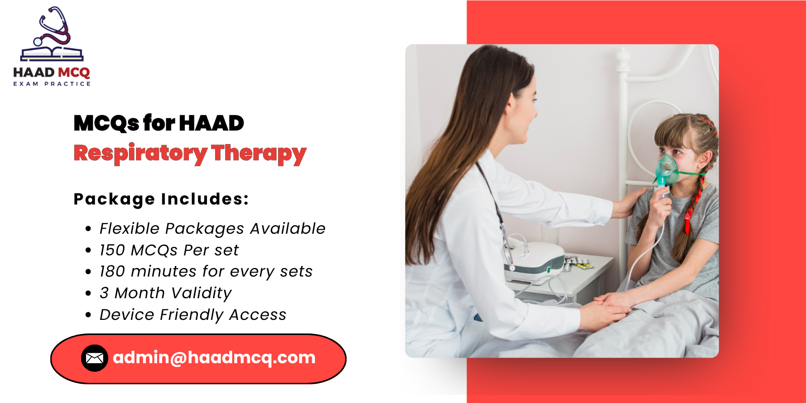 MCQs for HAAD Respiratory Therapy